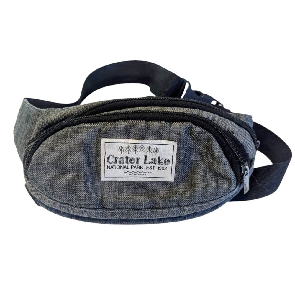 Crater Lake National Park Hip Bag Belt Bag Fanny‎ Pack Unisex Hike Camp Rare